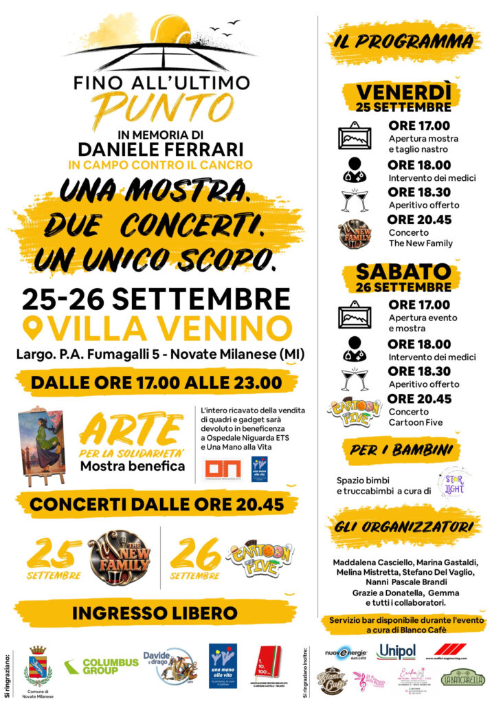 Fino all'ultimo punto. Evento in ricordo di Danile Ferrari